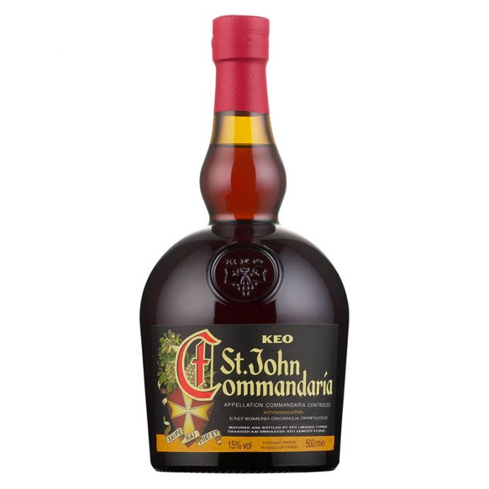 KEO Commandaria St. John Blend Ερυθρό Γλυκό Κρασί - 500ml