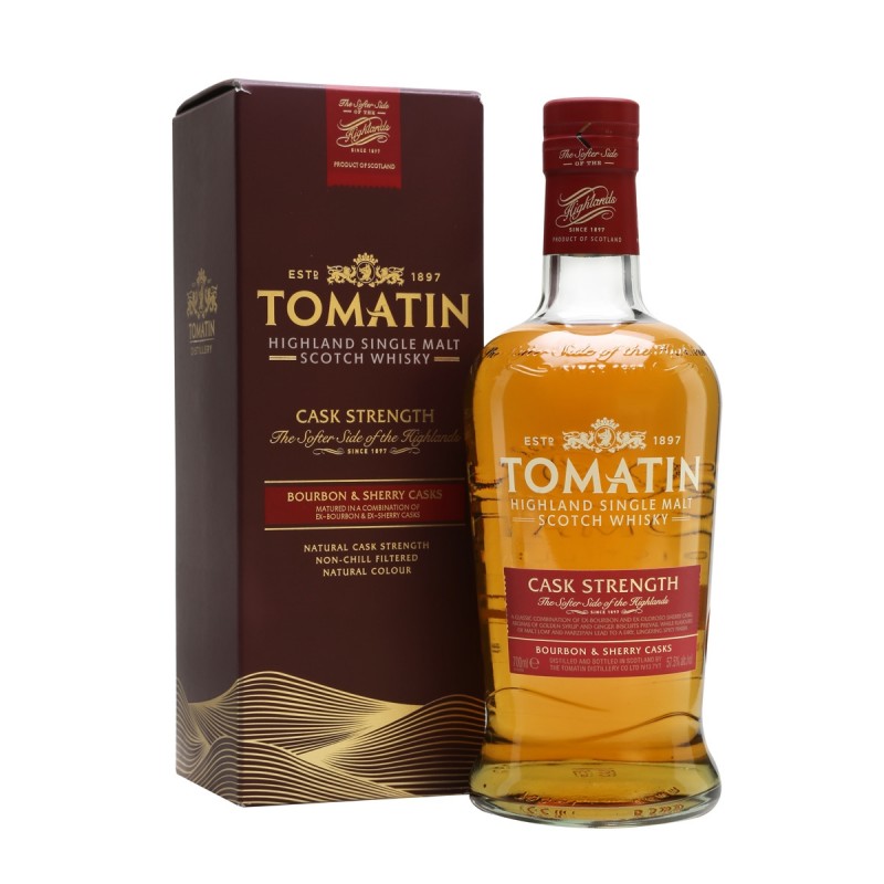 Tomatin Cask Strength Ουίσκι - 700ml
