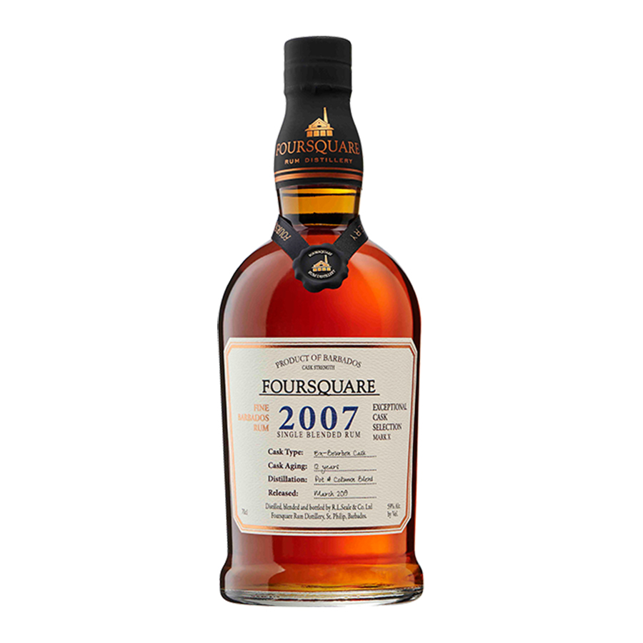 Foursquare Cask Selection Vintage 2007 Rum Ρούμι - 700ml